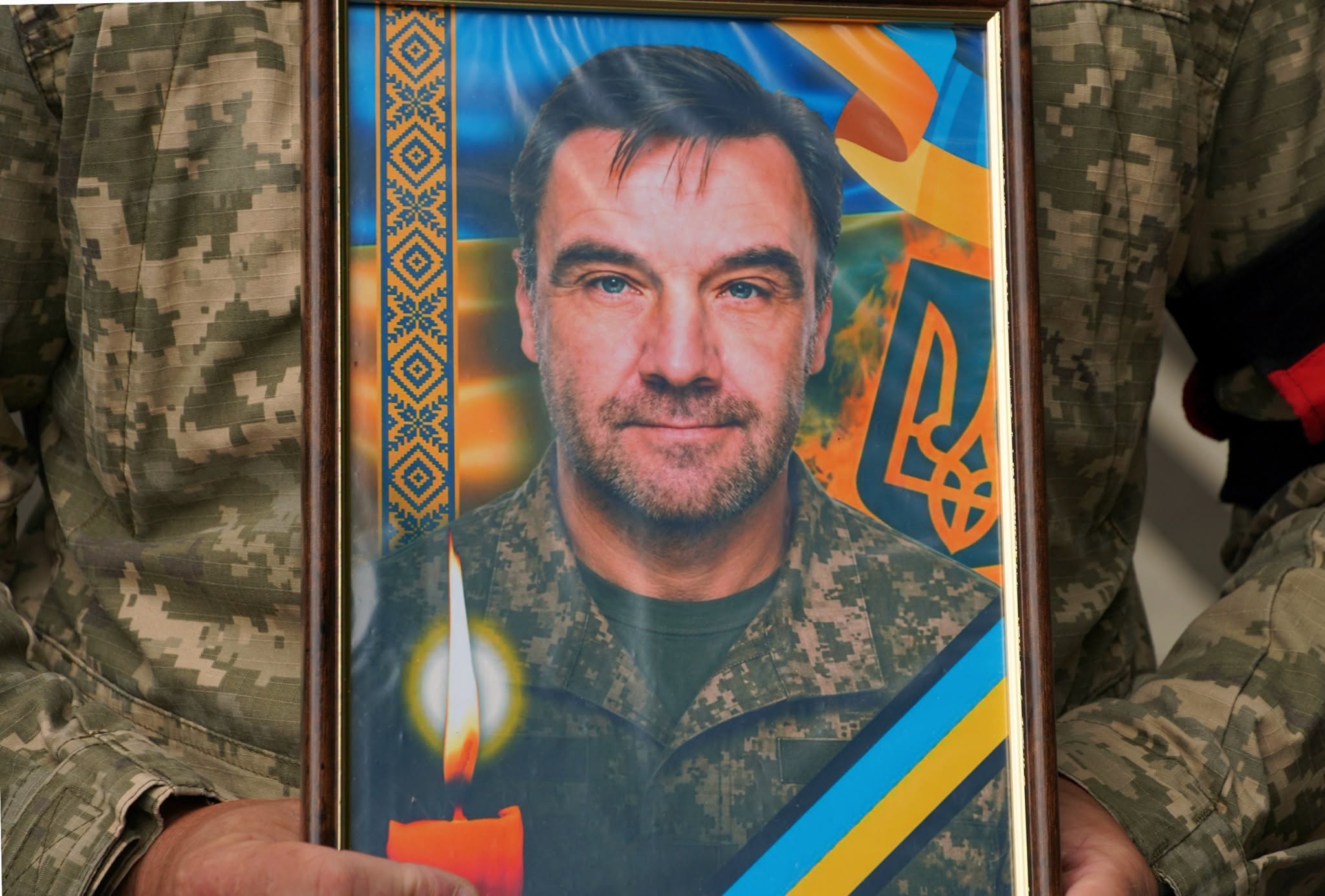 Прощання із воїном Іваном Ігнацевичем в Ужгороді