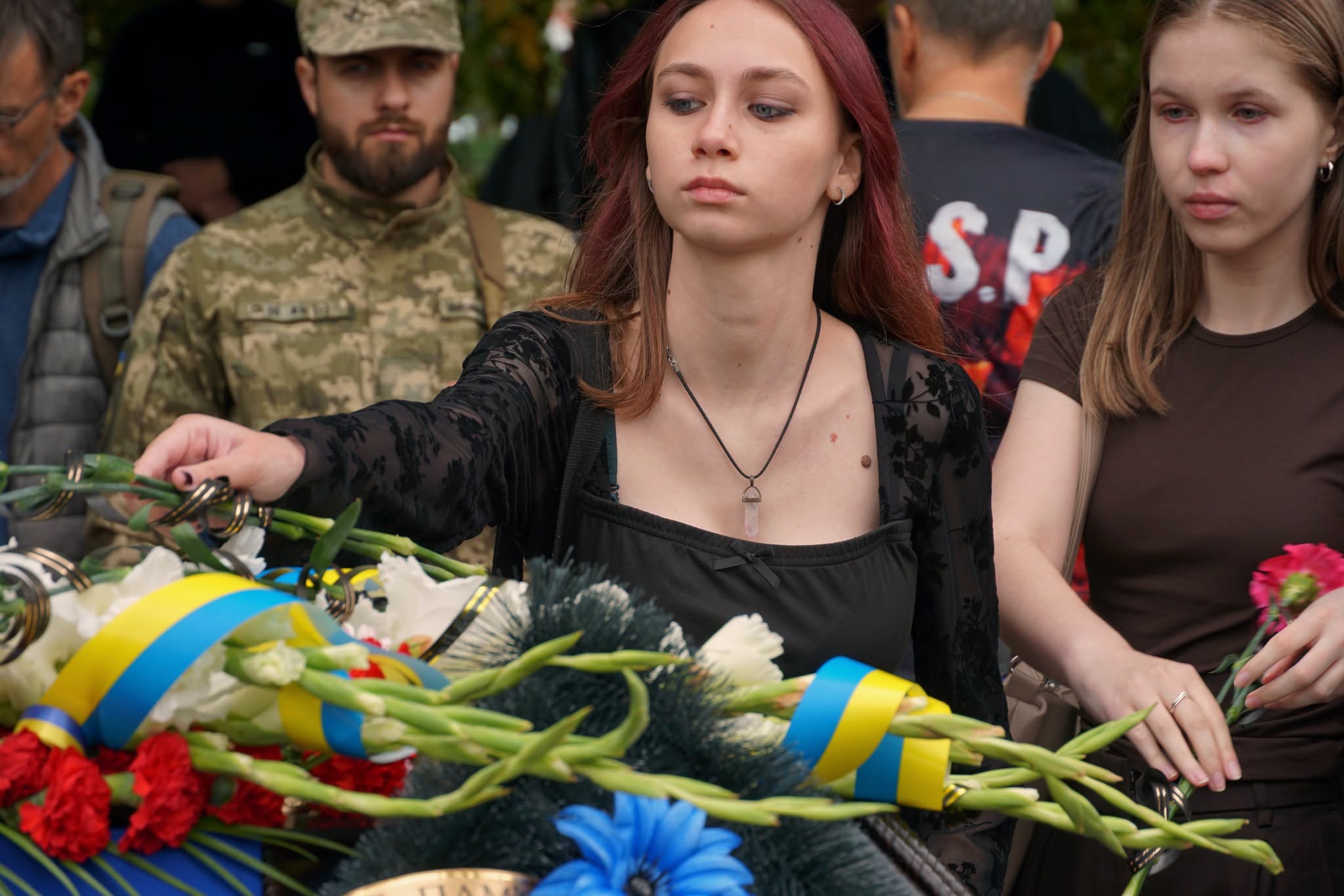 Прощання із воїном Іваном Ігнацевичем в Ужгороді