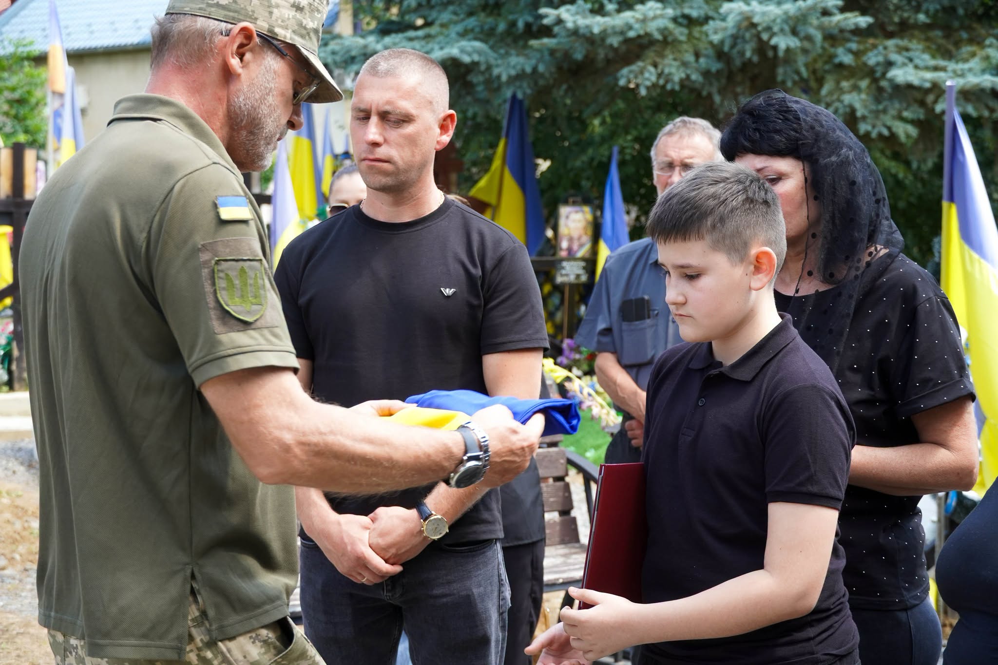 Прощання із Миколою Філюком в Ужгороді