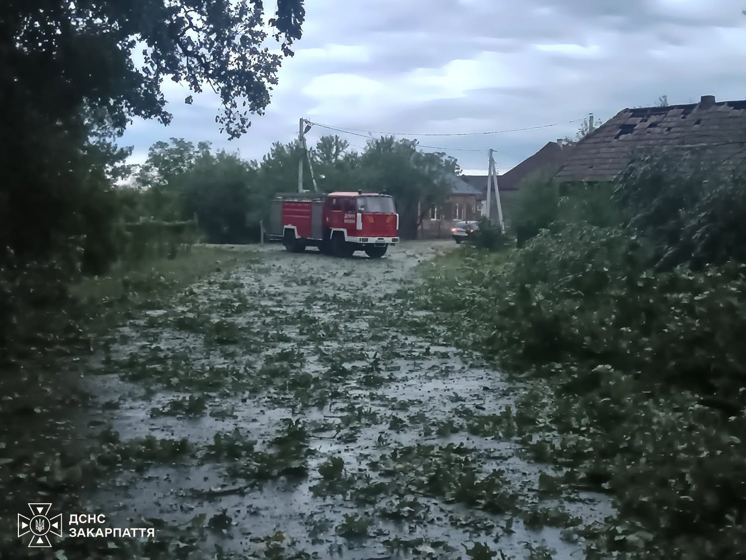 Наслідки негоди на Закарпатті