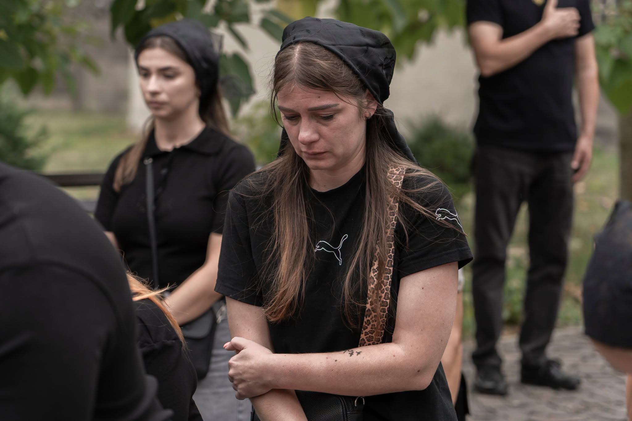 Прощання із полеглим воїном Владиславом Мойсеєвим у Мукачеві