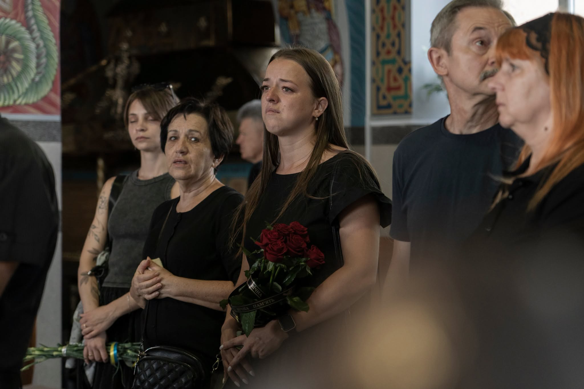 Прощання із полеглим воїном Владиславом Мойсеєвим у Мукачеві