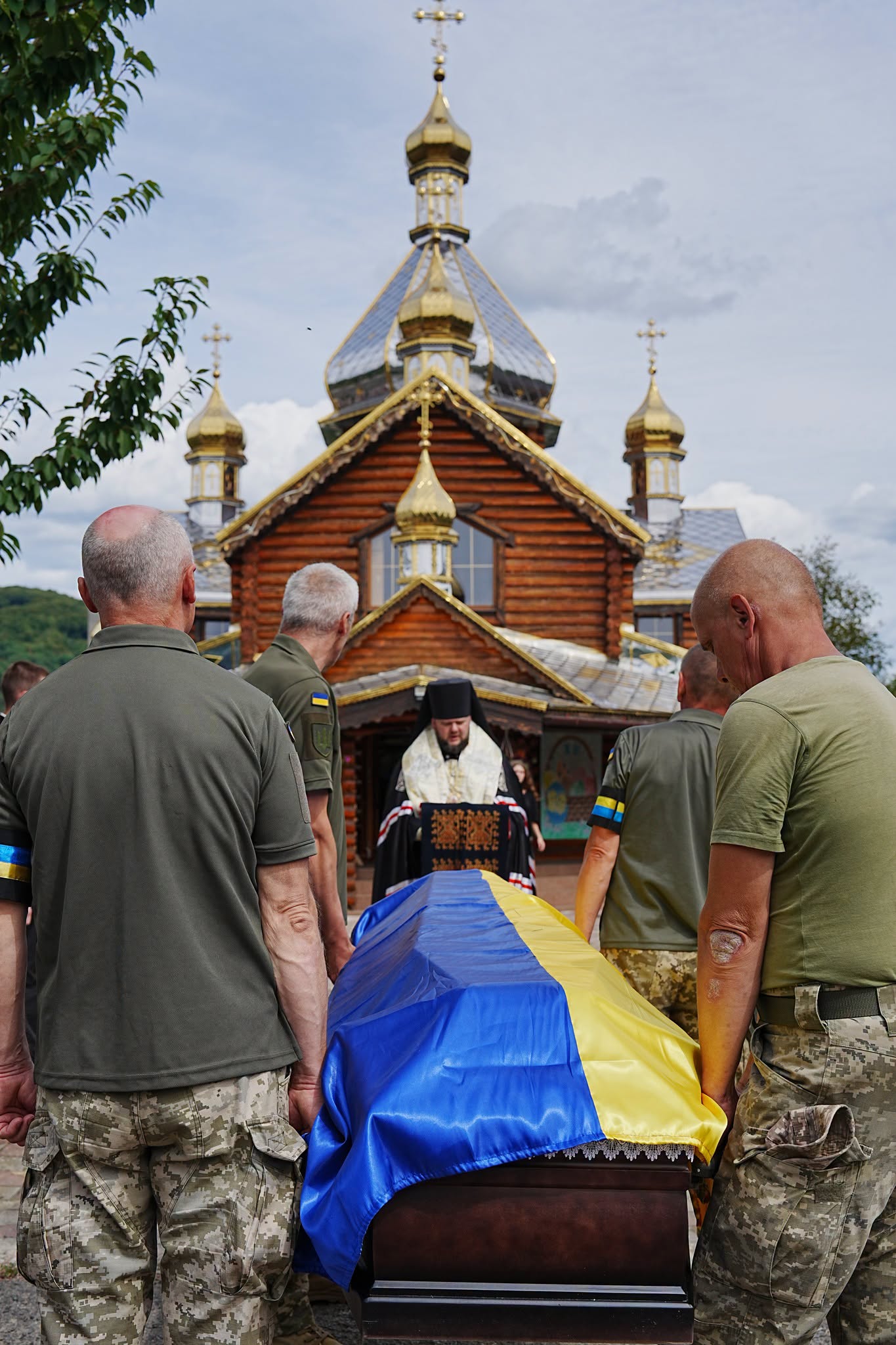 Прощання із військовим Євгеном Джурджею у Перечині