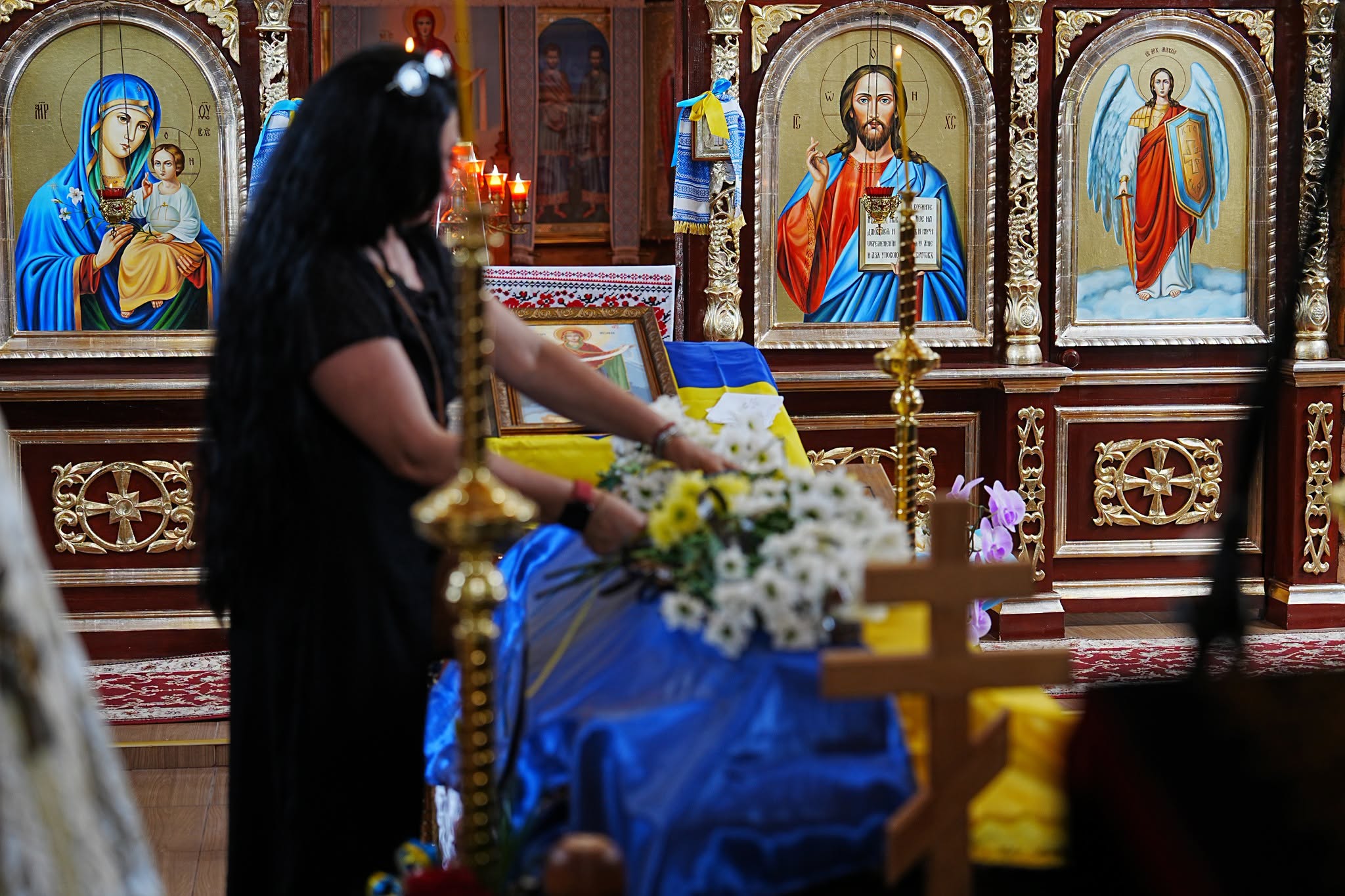 Прощання із військовим Євгеном Джурджею у Перечині