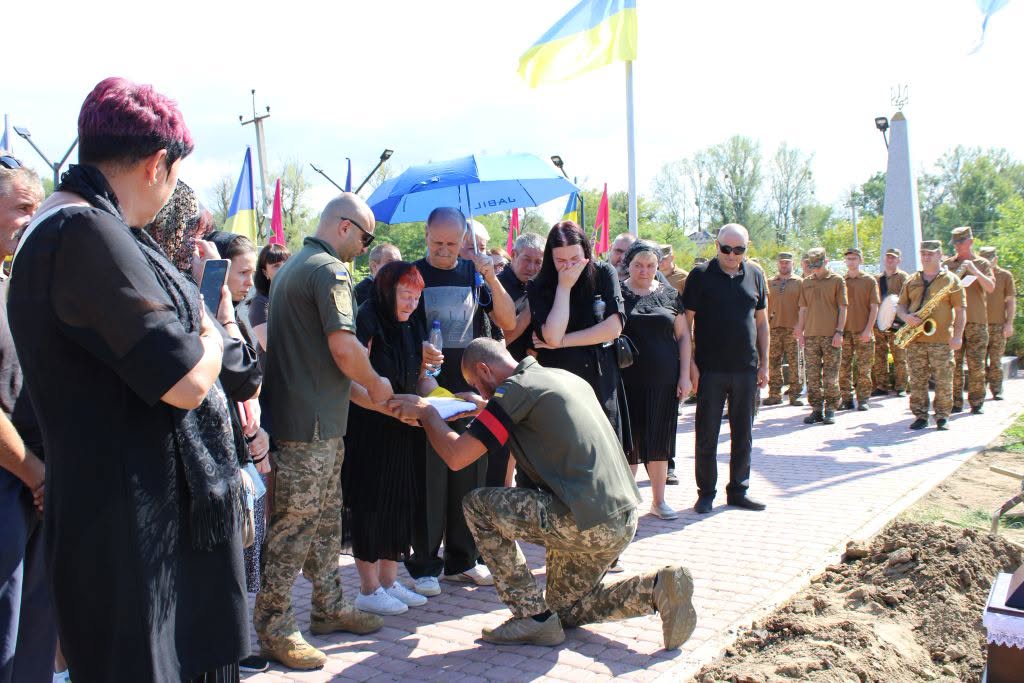 Прощання із Русланом Чурукановим у Чопі