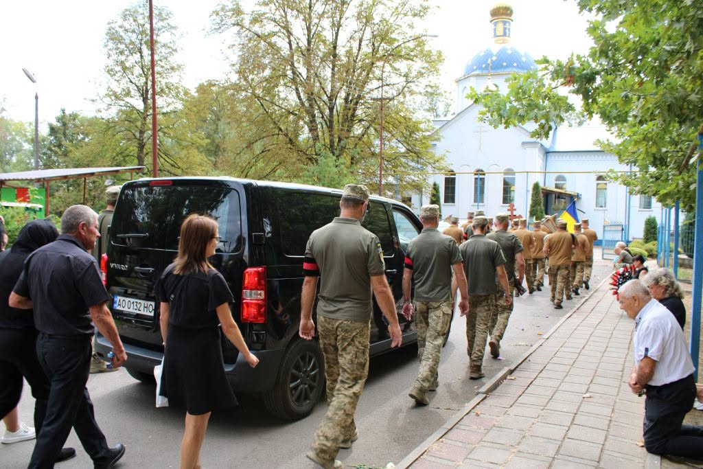 Прощання із Русланом Чурукановим у Чопі