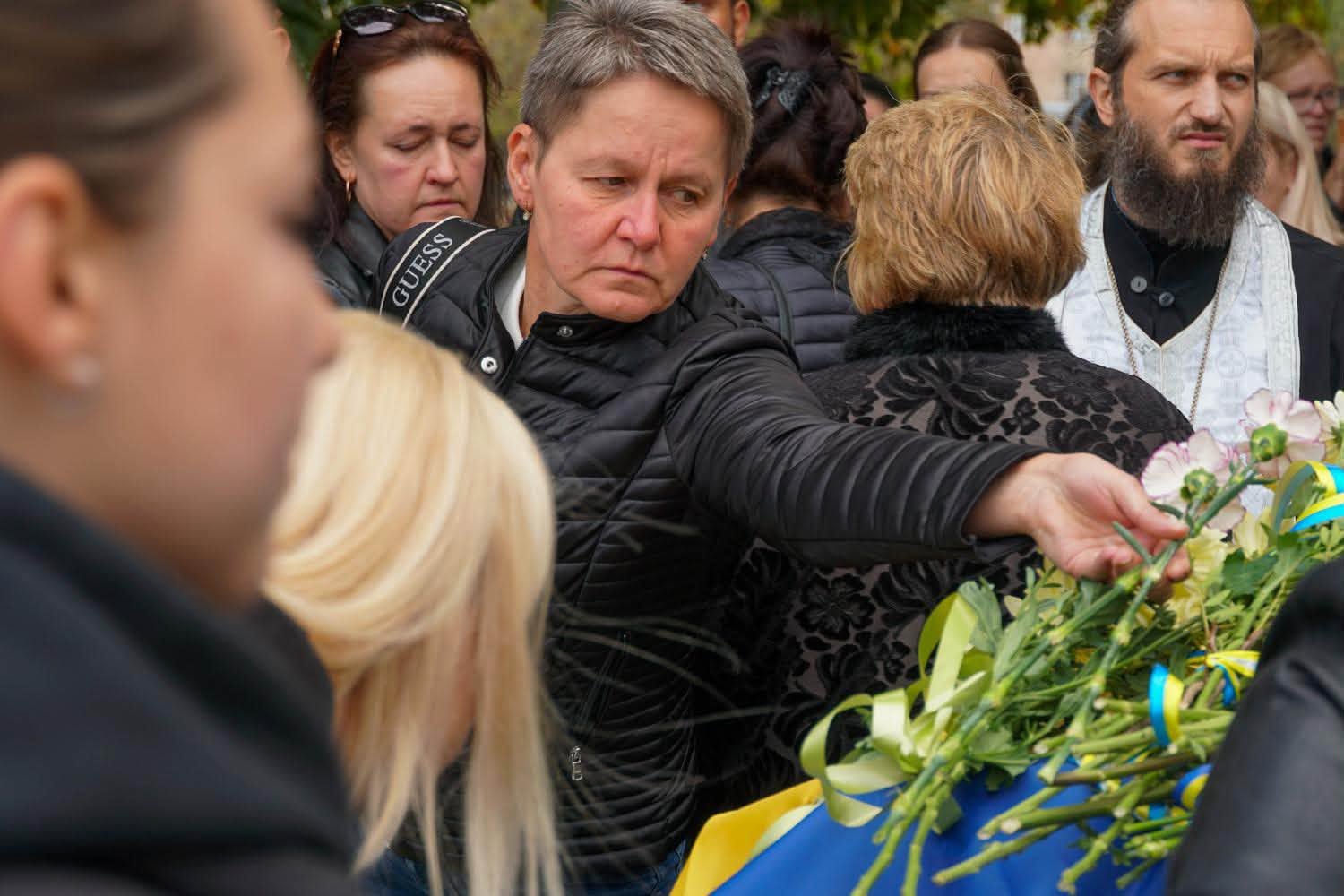 Прощання з Олегом Вороном в Ужгороді