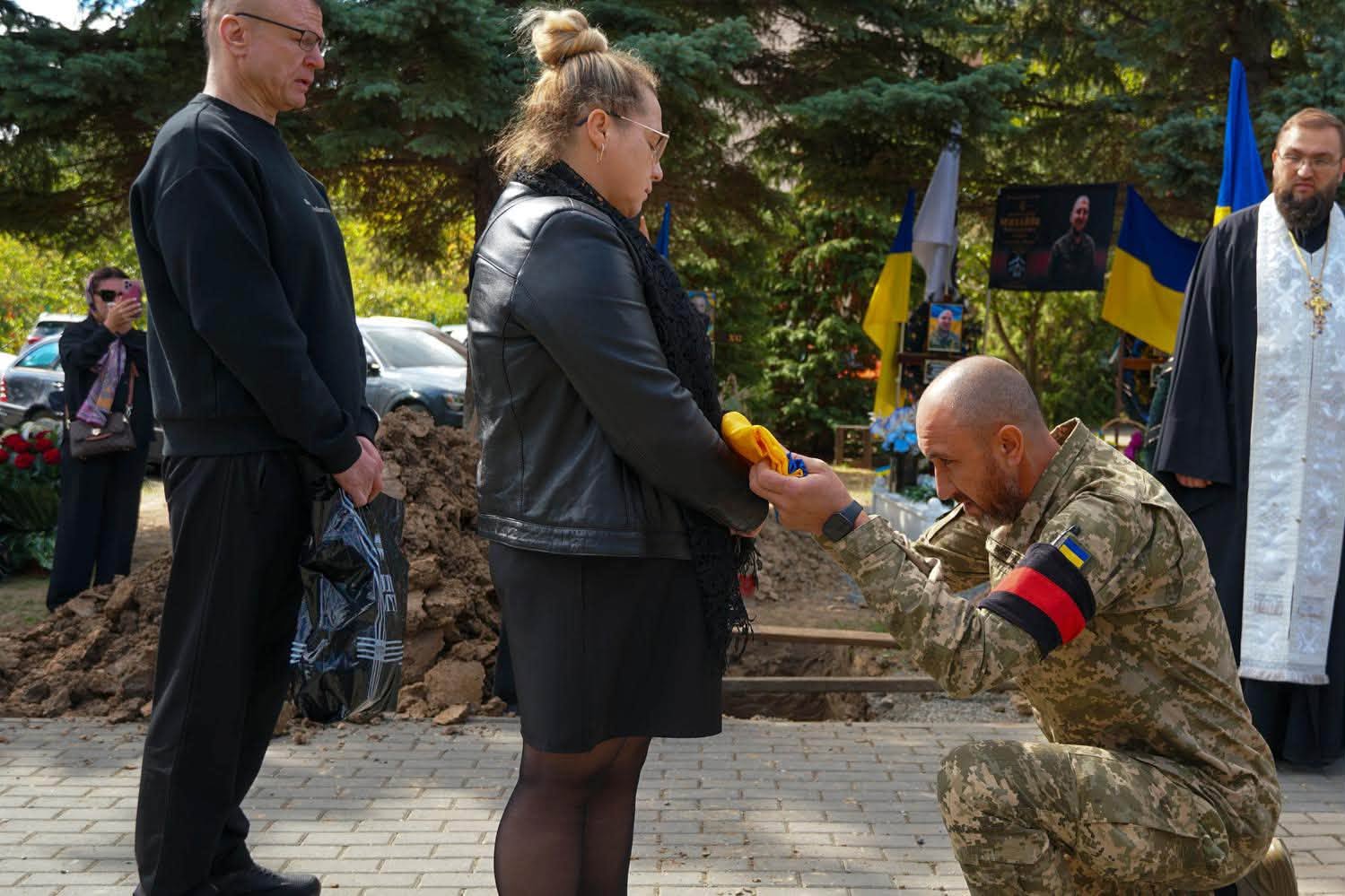 Прощання з Олегом Вороном в Ужгороді