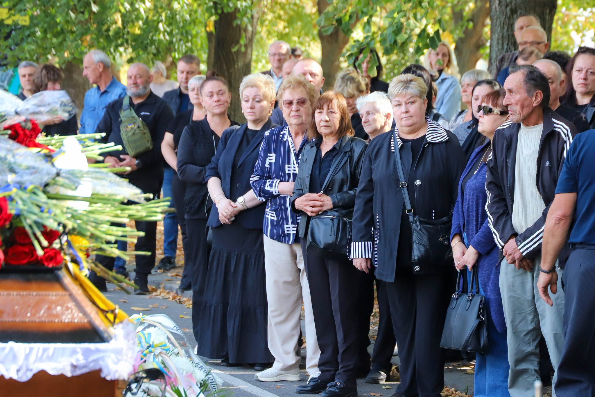 Прощання із воїном Віталієм Черваком