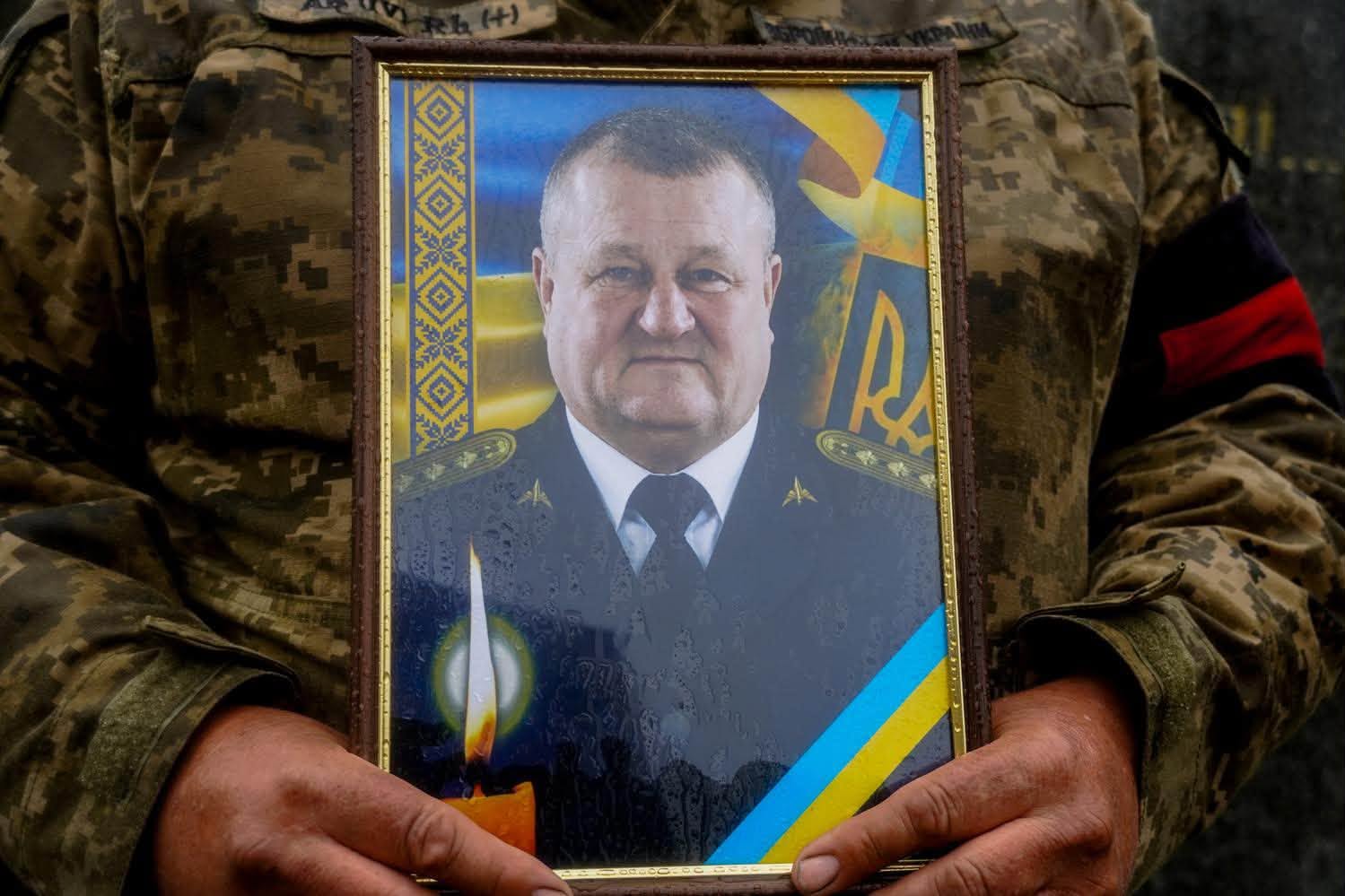 Прощання із капітаном Віталієм Дору в Ужгороді 22 жовтня
