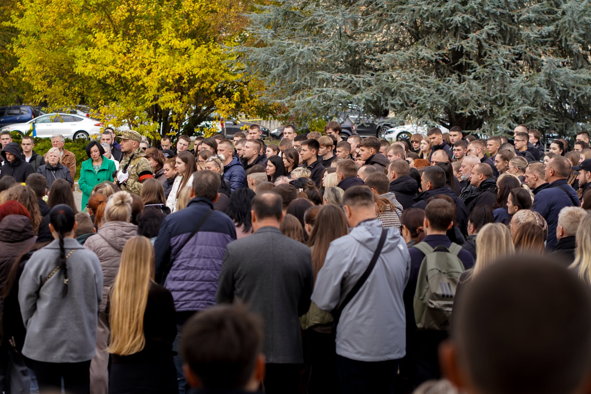 В Ужгороді попрощалися із 19-річним воїном Анатолієм Кофелем