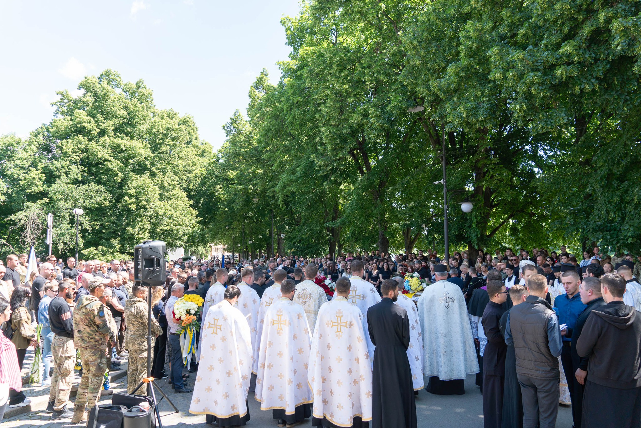 Одразу з двома Воїнами прощалися в Ужгороді сьогодні 