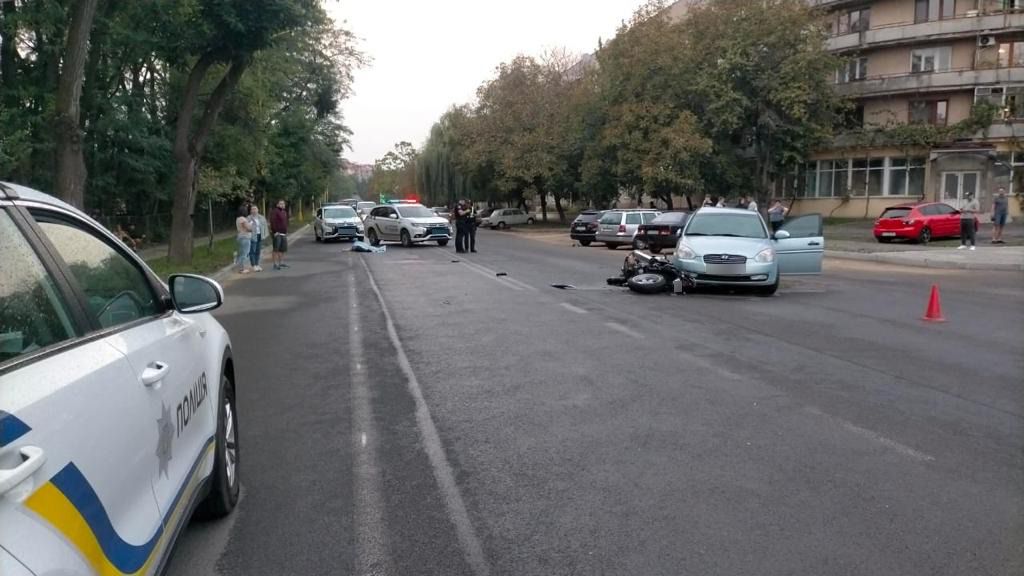 Фото з місця ДТП