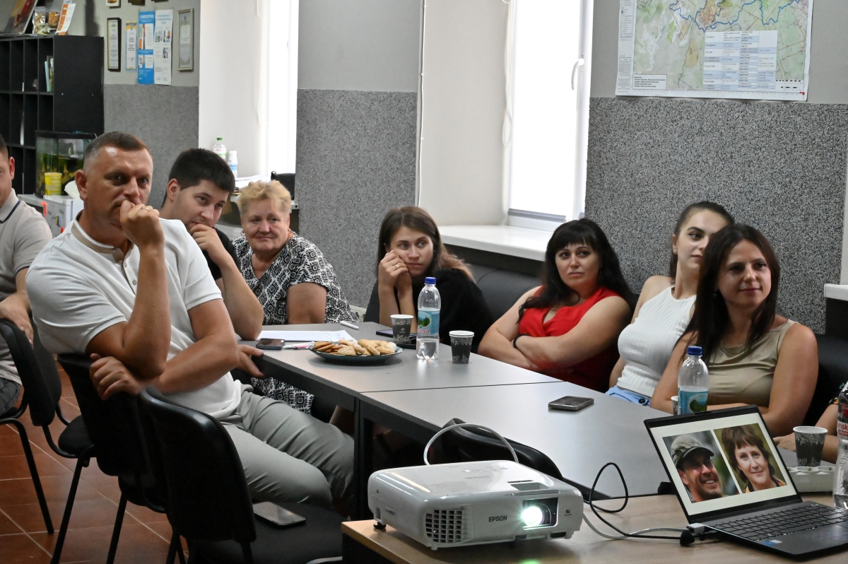 Під час тренінгу у Дубовому