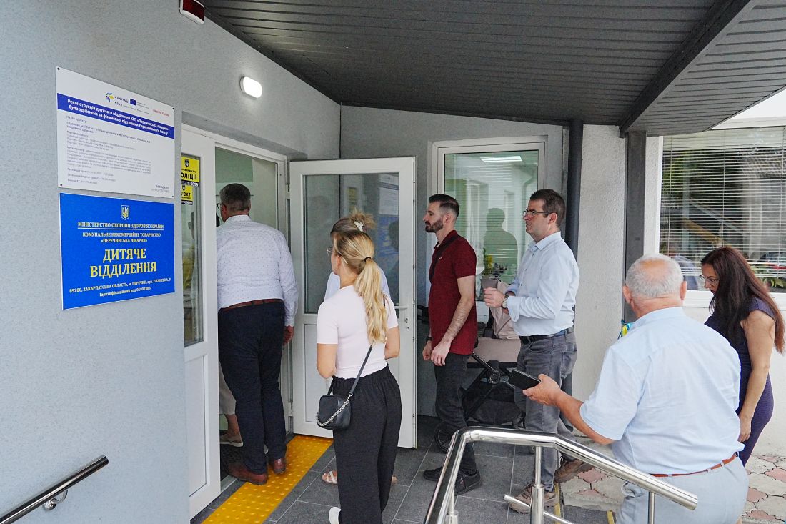 Перечин і Собранце обмінялися досвідом у сфері дитячої медицини та реабілітації
