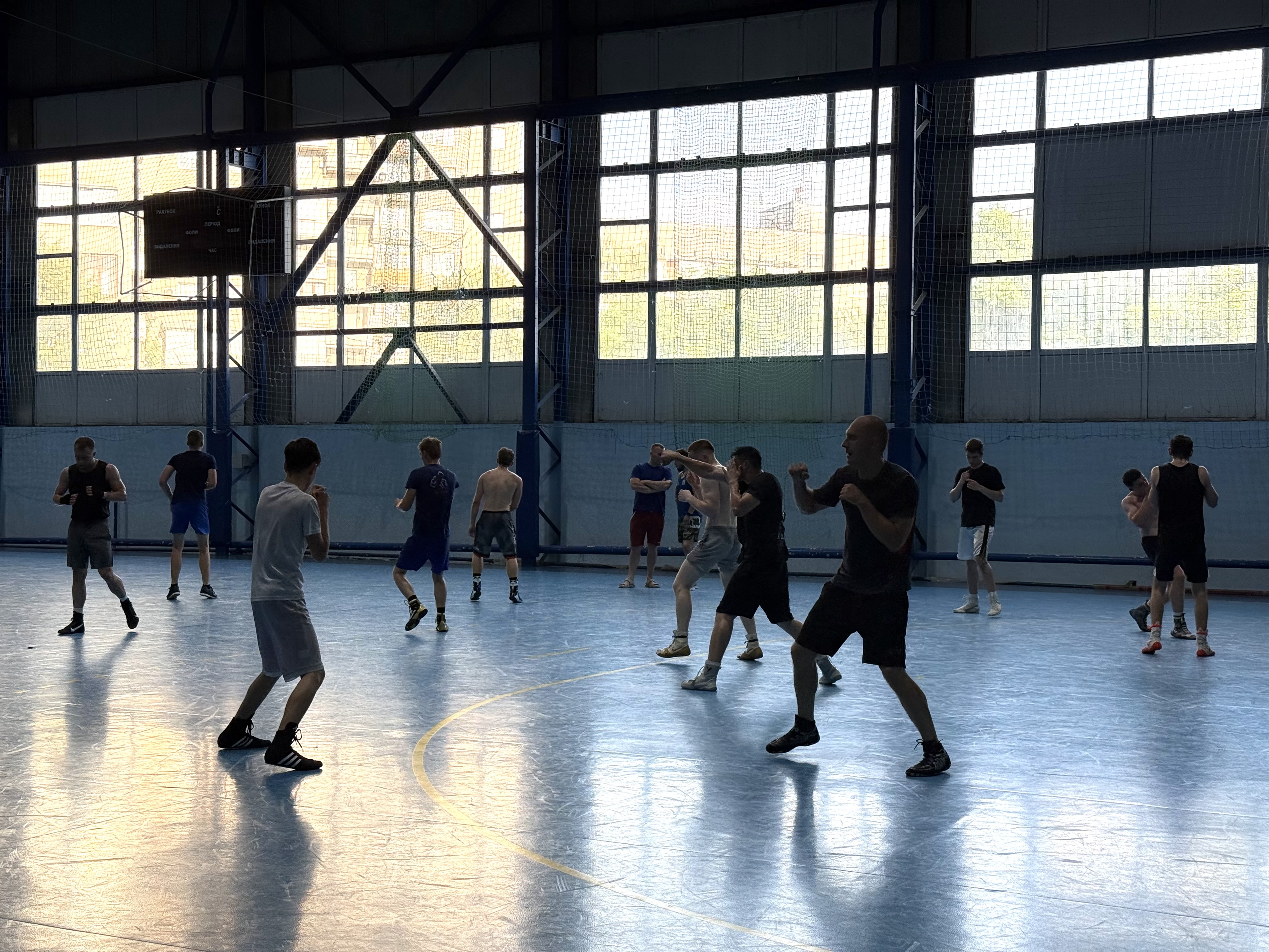 Спільні тренування з боксу в Ужгороді