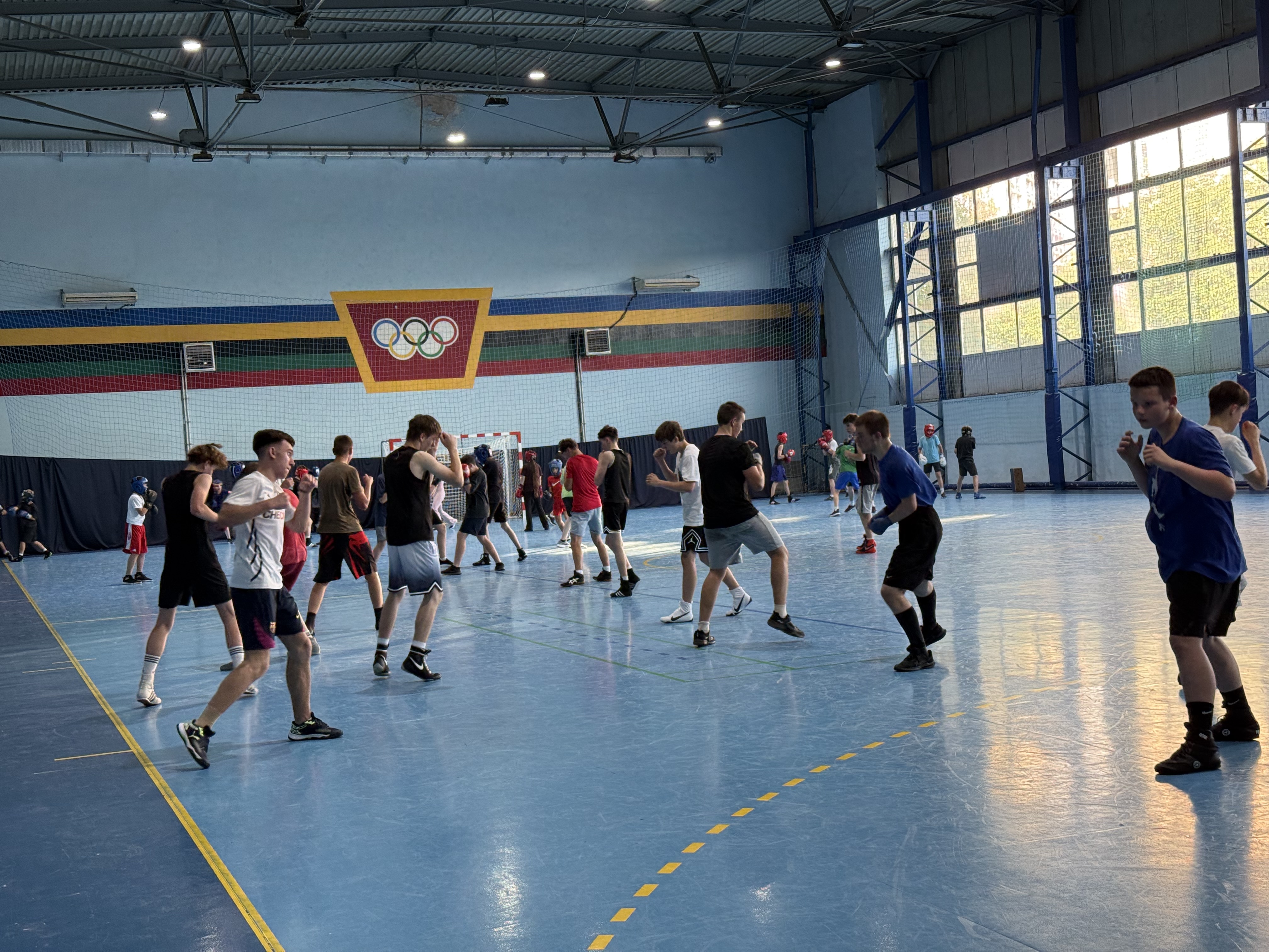 Спільні тренування з боксу в Ужгороді