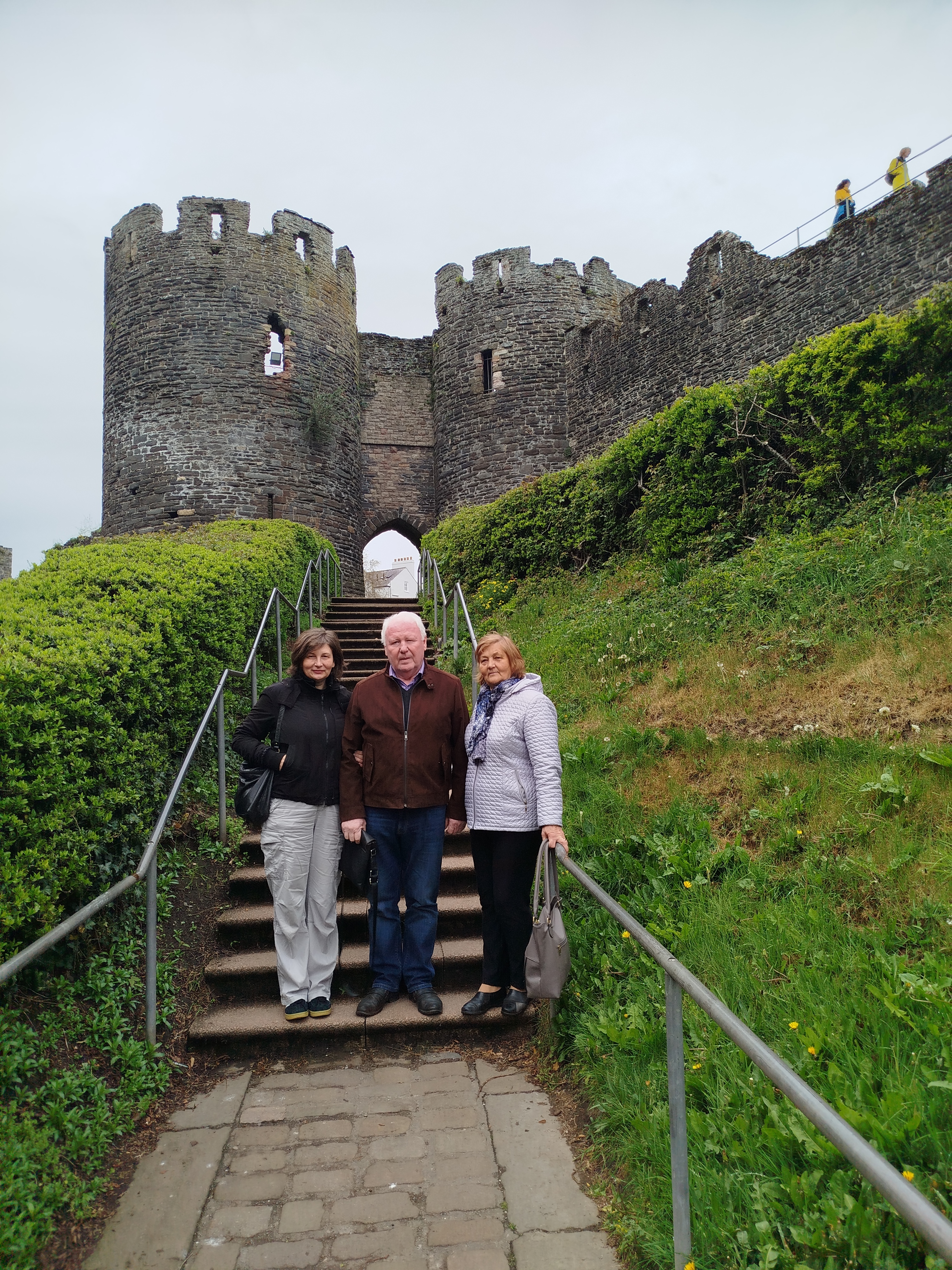 З дружиною Марією та донькою Дашею