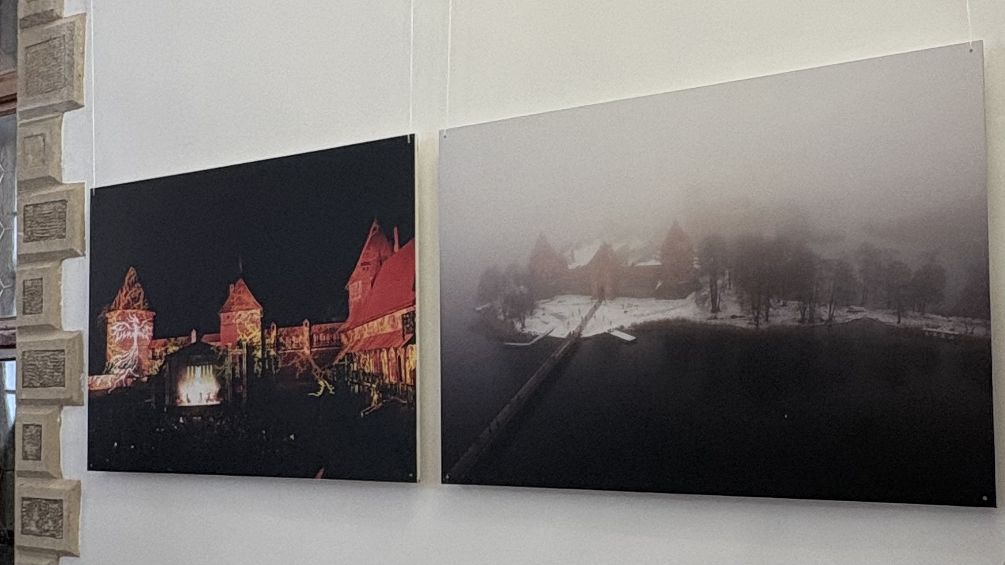 Фотовиставка про литовський острівний замок