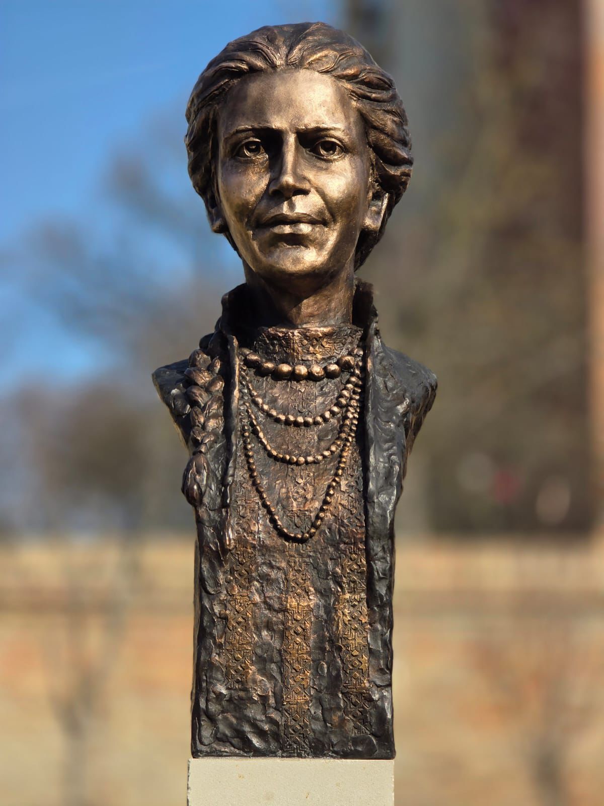 Скульптура Лесі Українки