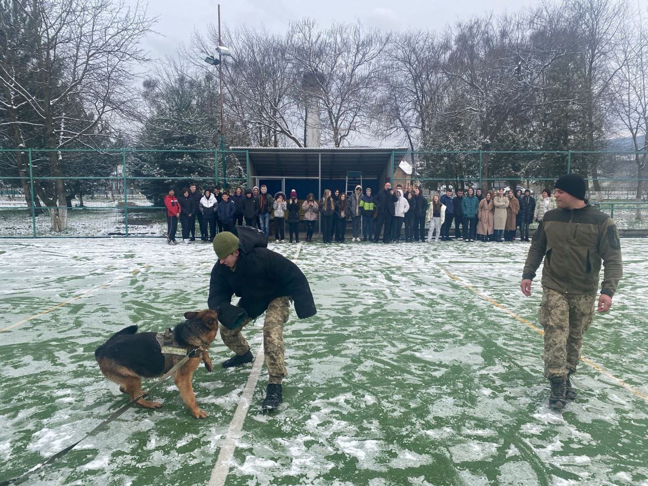 Ігор Кепещук з вівчаркою Кайрою