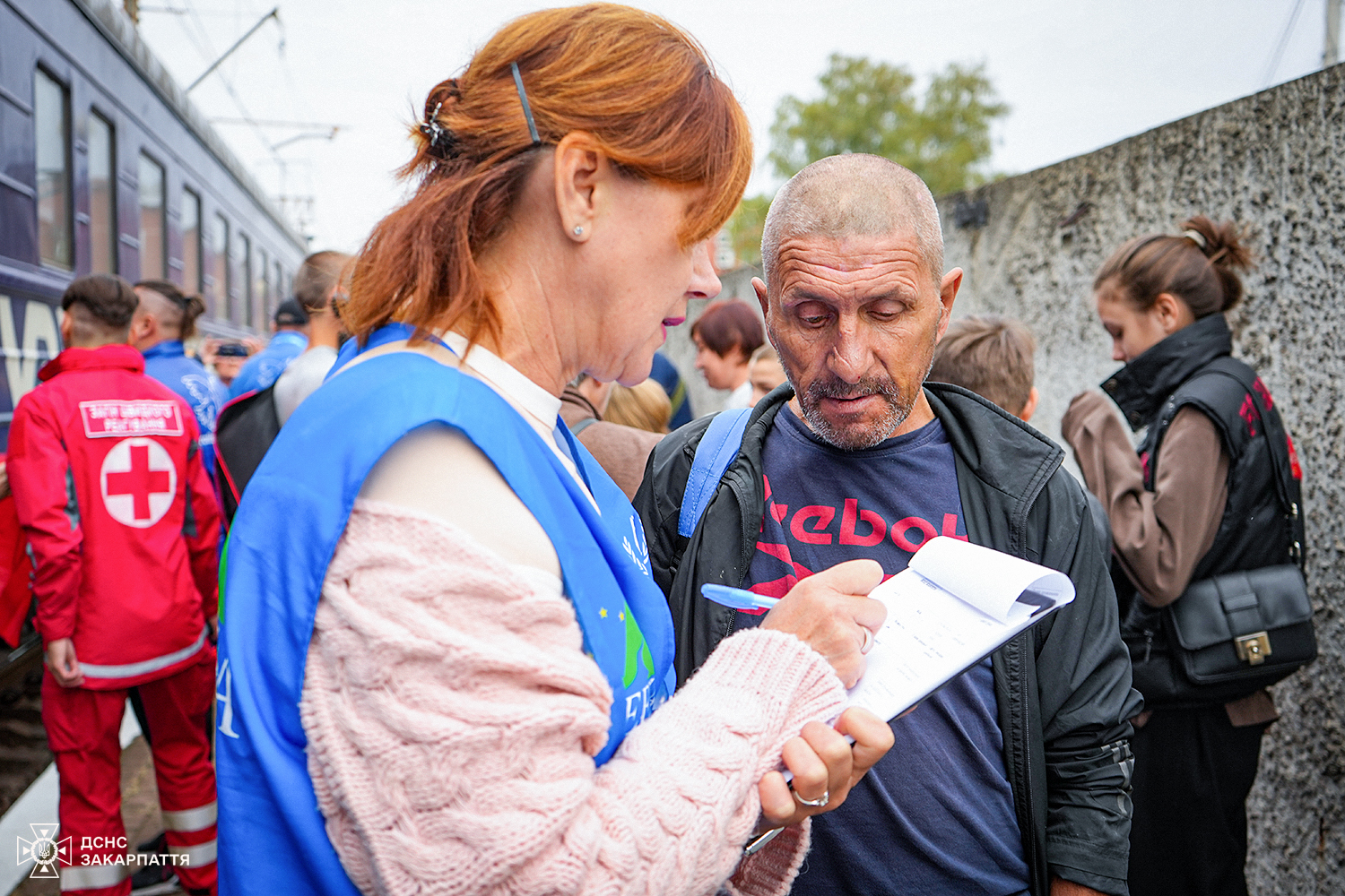 Евакуйовані з Донеччини