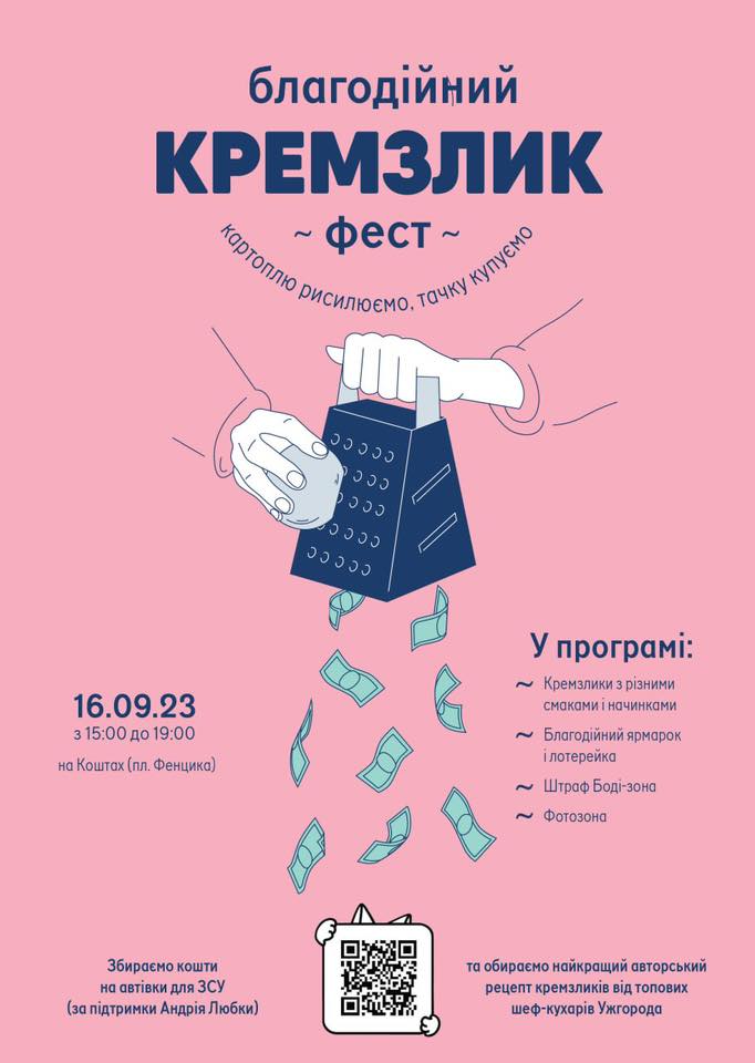 Афіша "Кремзлик-фест" в Ужгороді