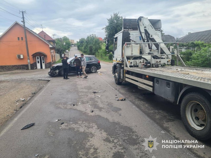 Наслідки ДТП у селі Дубрівка
