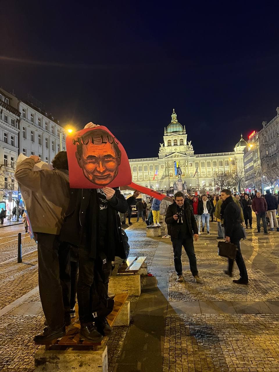 Прага_мітинг за Україну