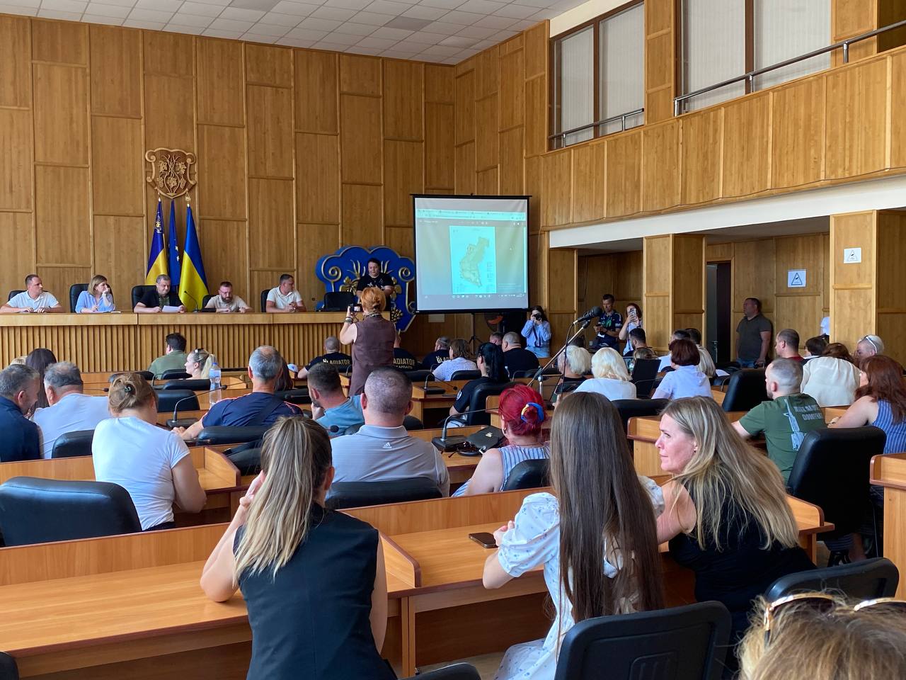 Громадські слухання у міськраді 22 липня