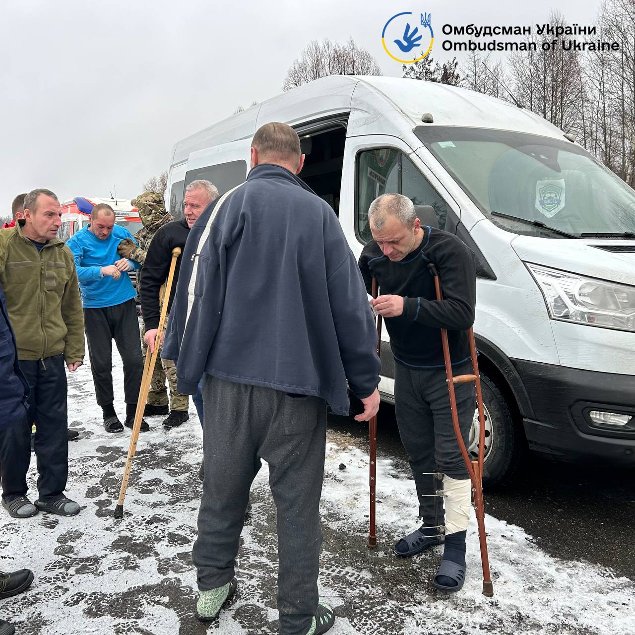 Звільнення важкохворих військовополонених