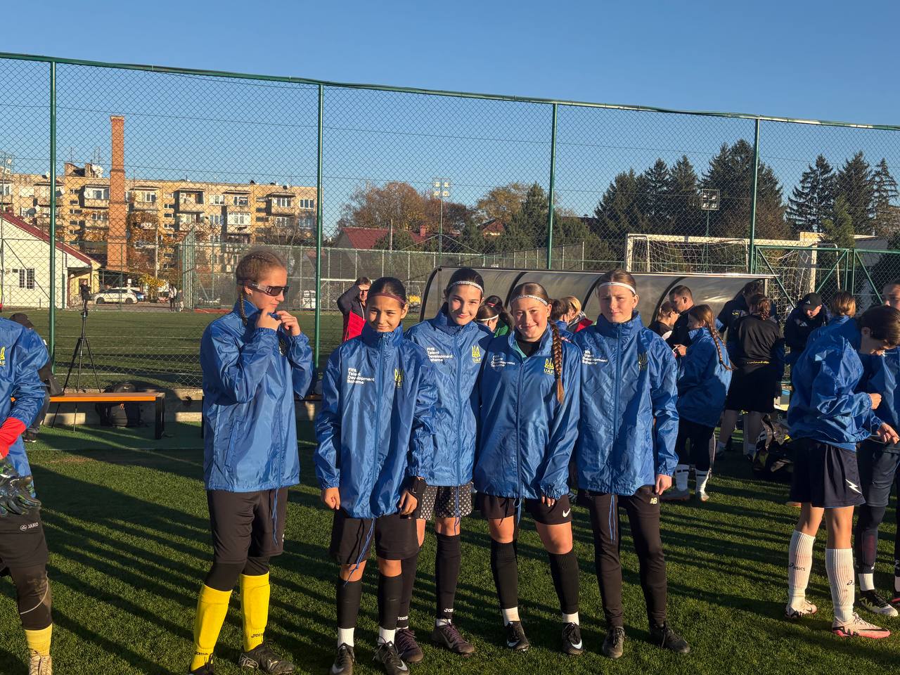 Змагання з футболу серед дівчат в Ужгороді