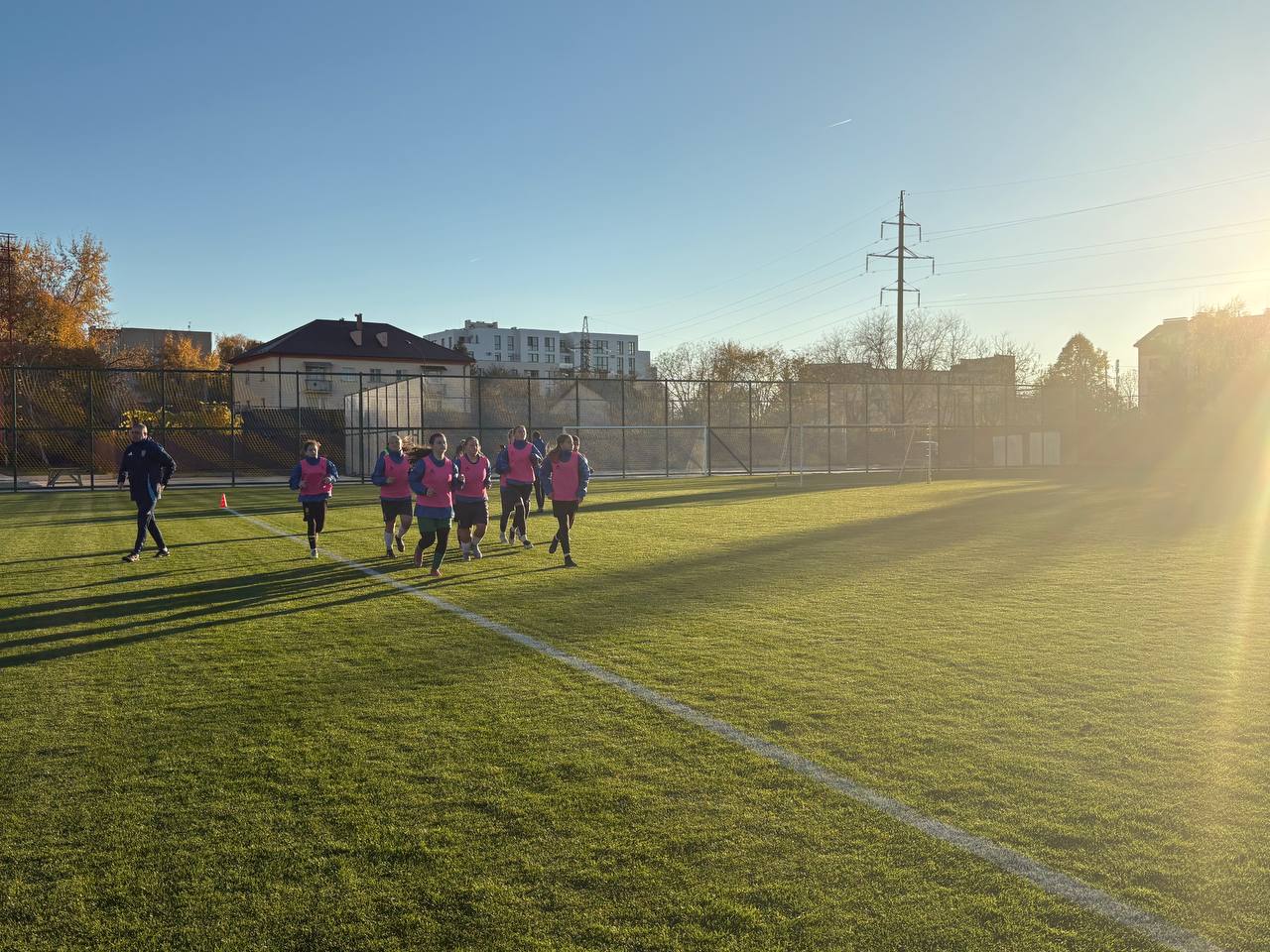Змагання з футболу серед дівчат в Ужгороді