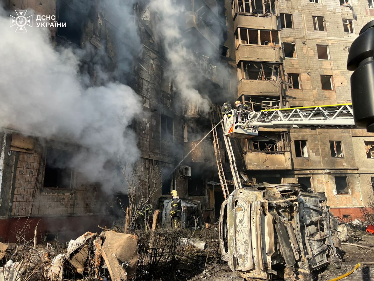 Ліквідація наслідків російського обстрілу, Тернопіль 19 листопада