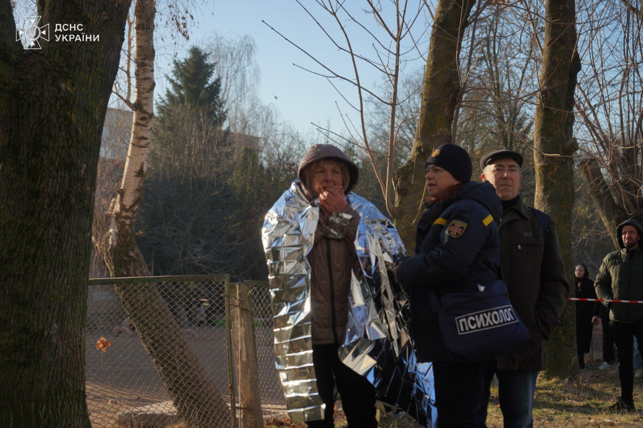Ліквідація наслідків російського обстрілу, Тернопіль 19 листопада