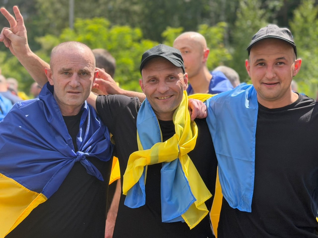 Захисники звільнені з російського полону