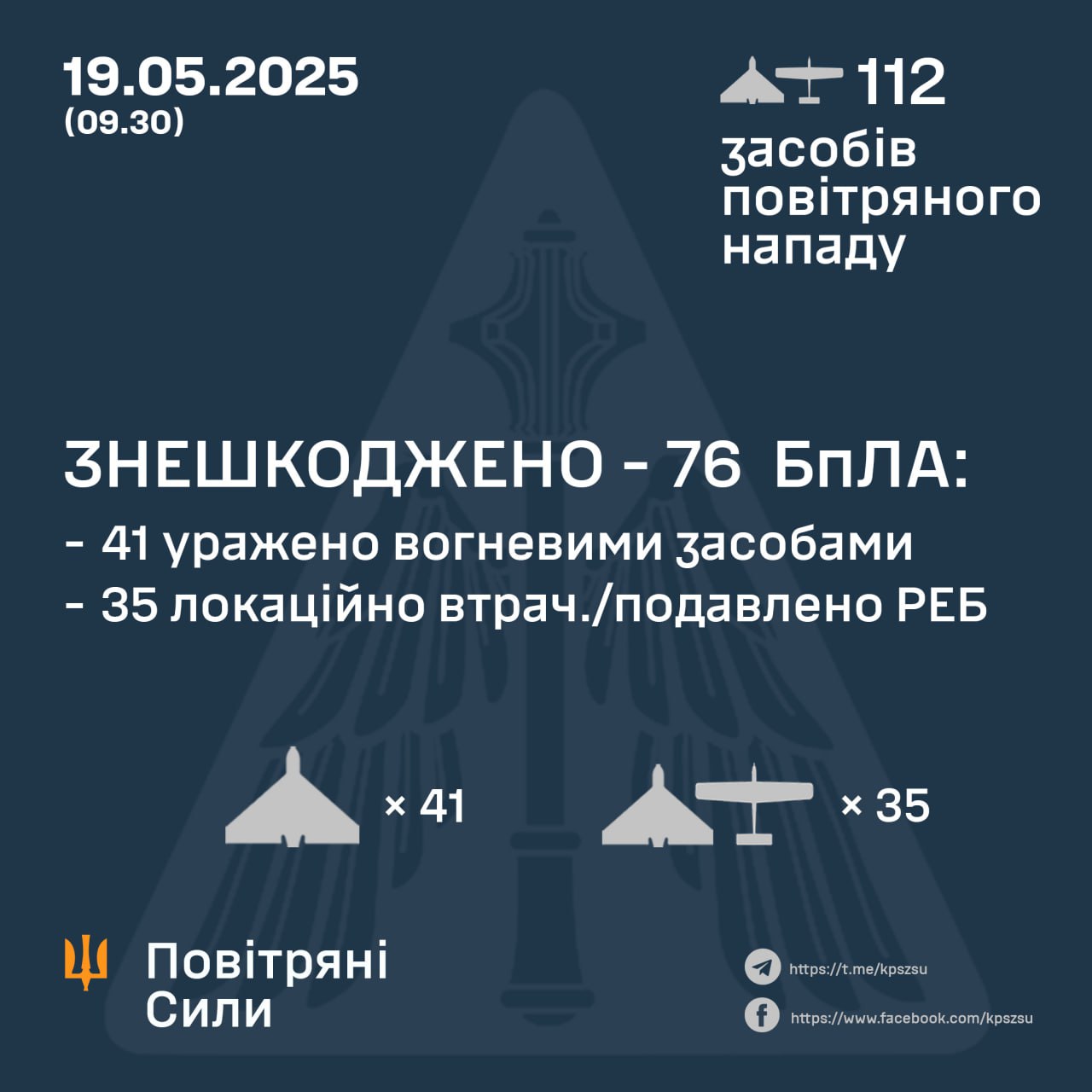 Нічна атака, 19 травня