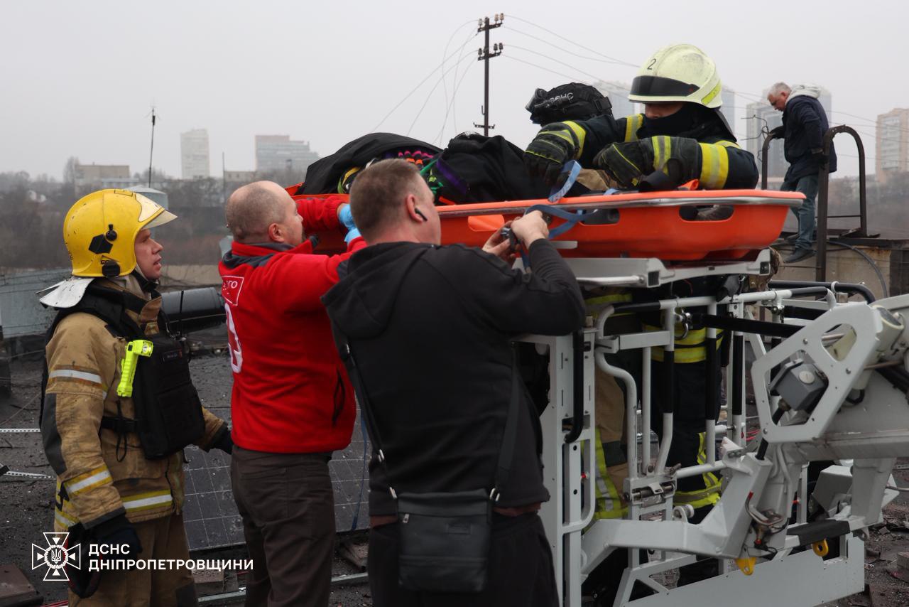 Наслідки російської атаки, Дніпро 1 грудня