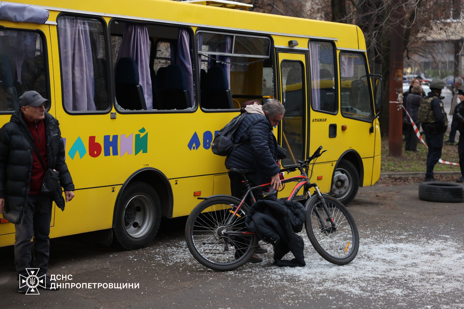 Наслідки російської атаки, Дніпро 1 грудня