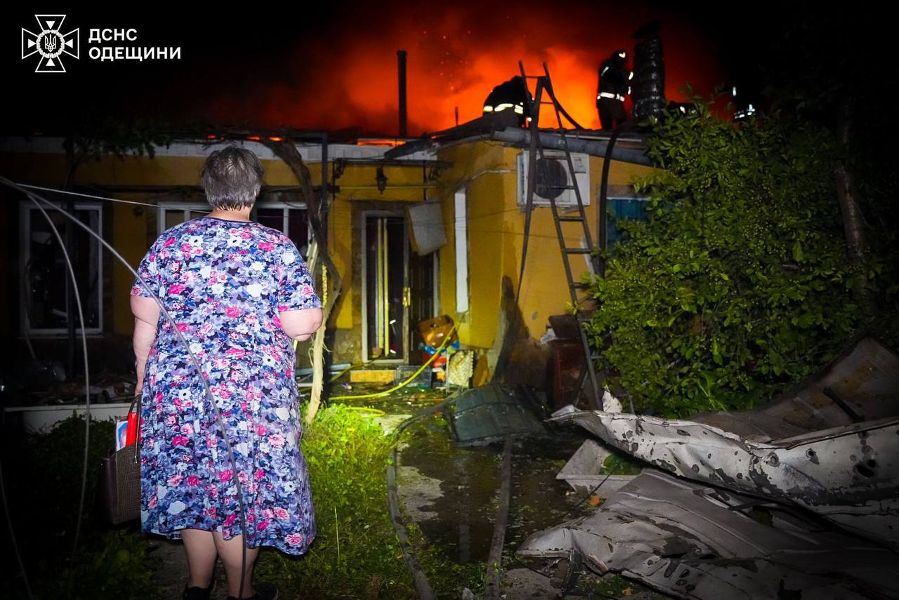 Нічна атака, Одеса