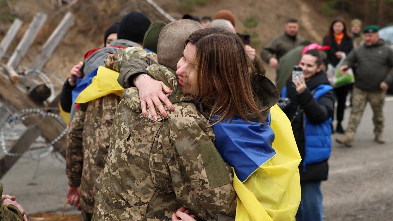 Повернення українських військових з полону