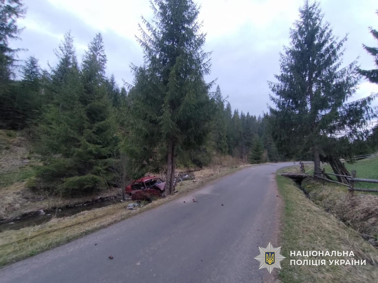 Аварія біля Міжгірʼя