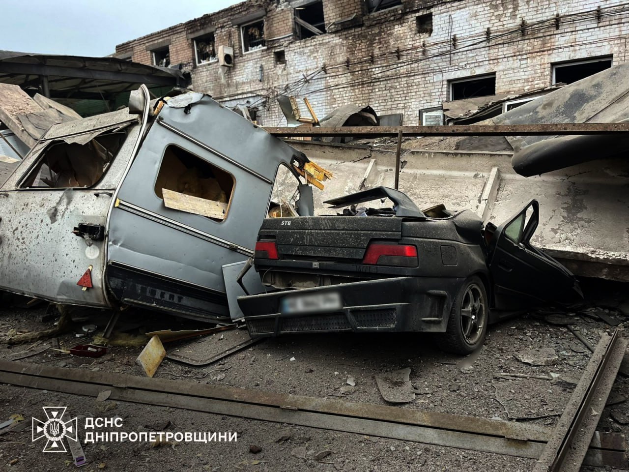 Нічна російська атака 10 жовтня