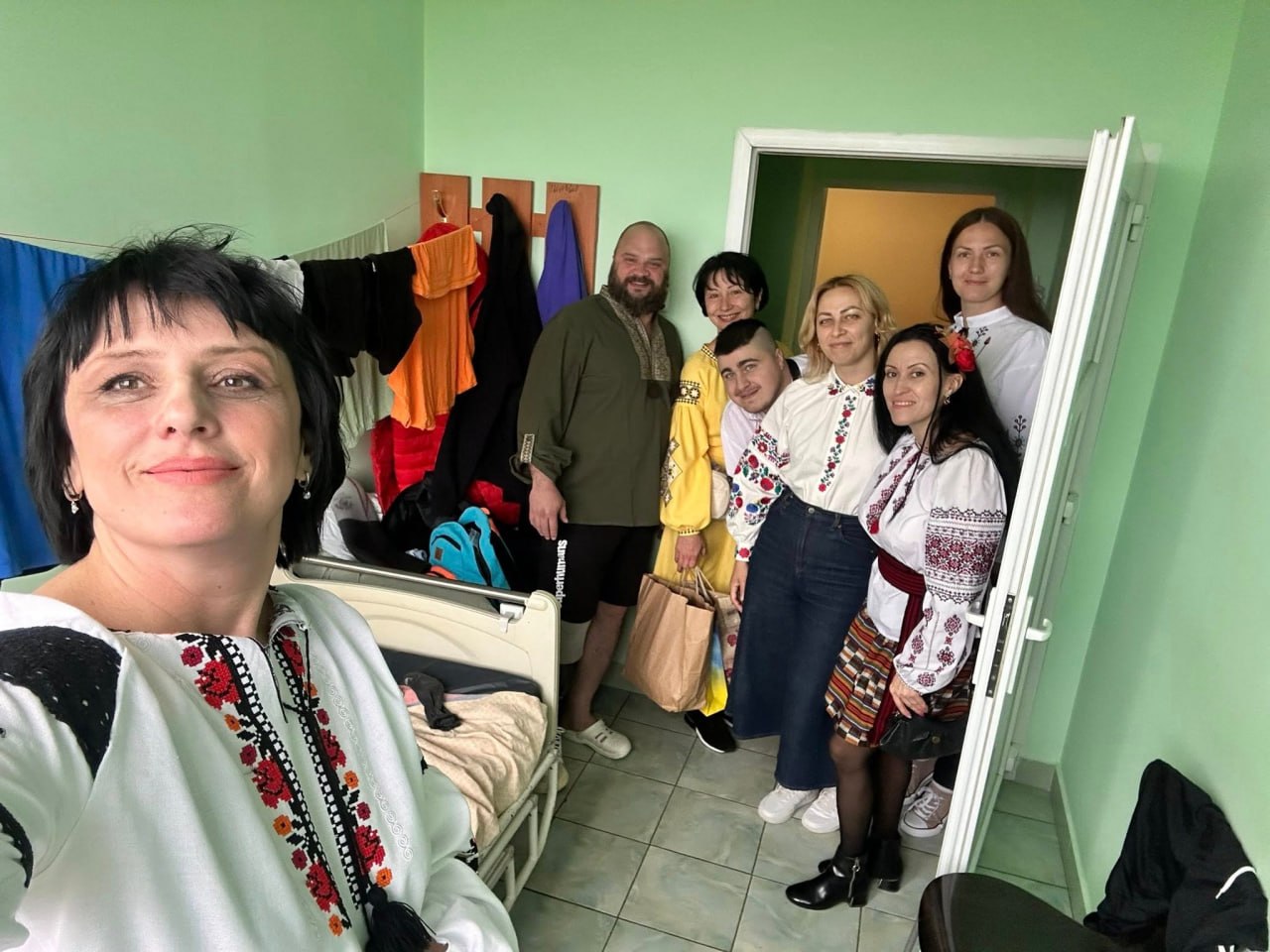 Вікторія Суліма із захисниками під час минулорічної акції 