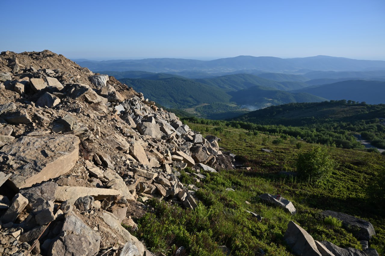 Полонина Руна, будівництво ВЕС