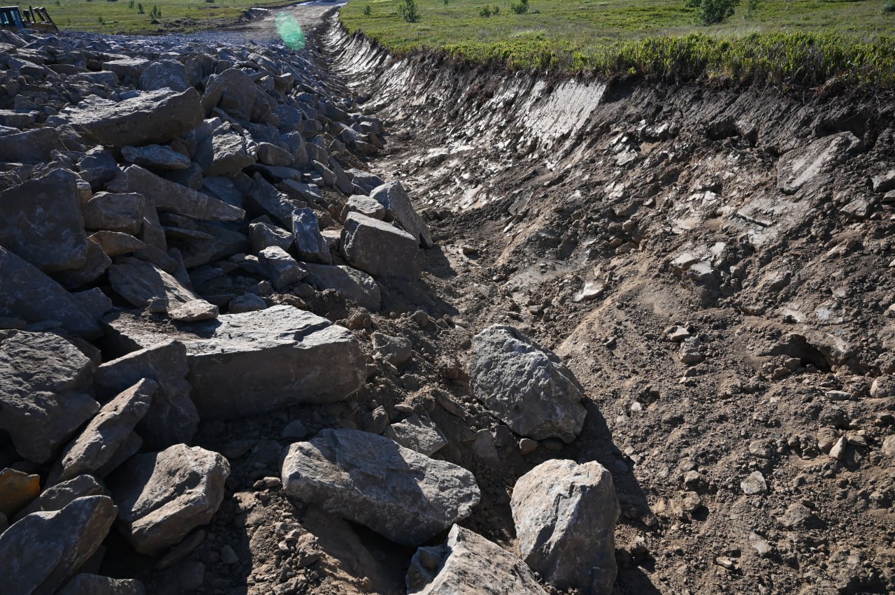 Будівництво ВЕС на Полонині Руні, липень 2025/ фото Ані Семенюк