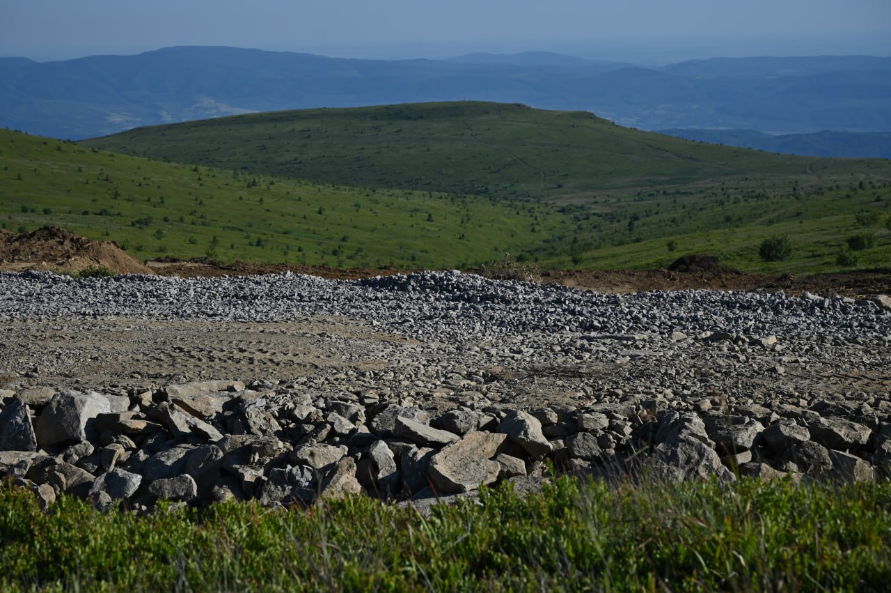 Прокладання дороги для будівництва вітряків