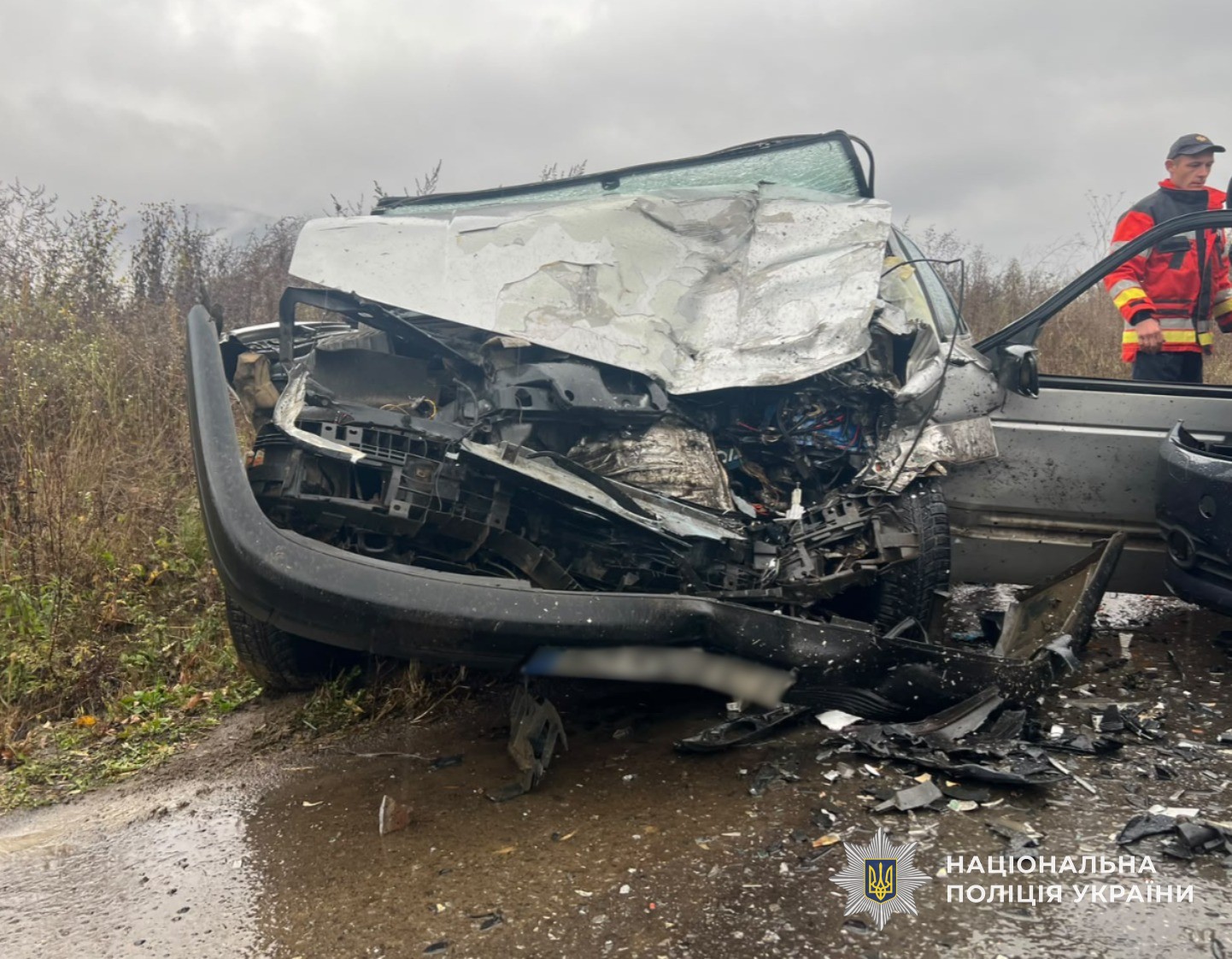 Унаслідок потрійної ДТП на Перечинщині госпіталізували 48-річного водія