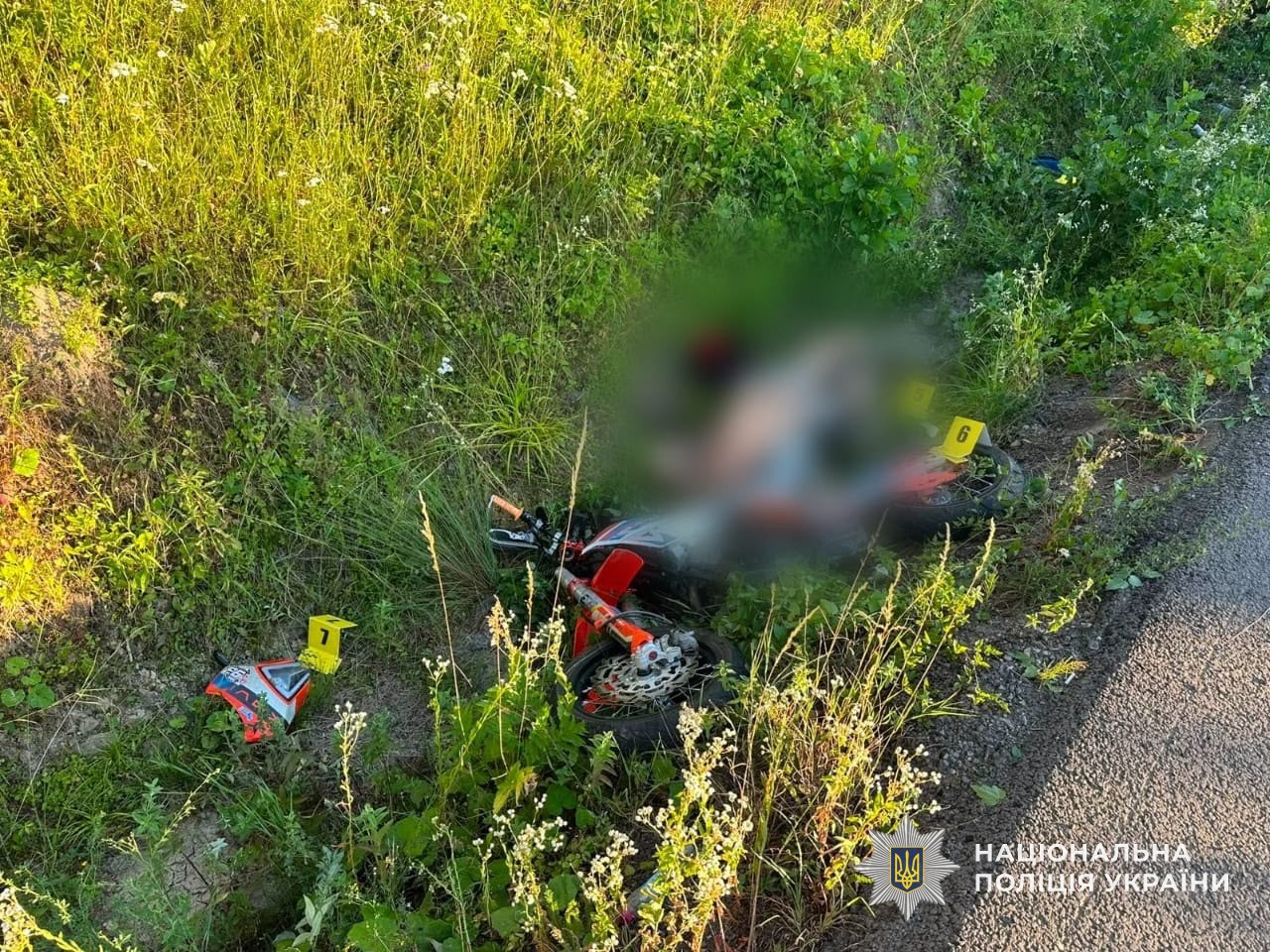 Смертельні ДТП за участі мотоциклістів