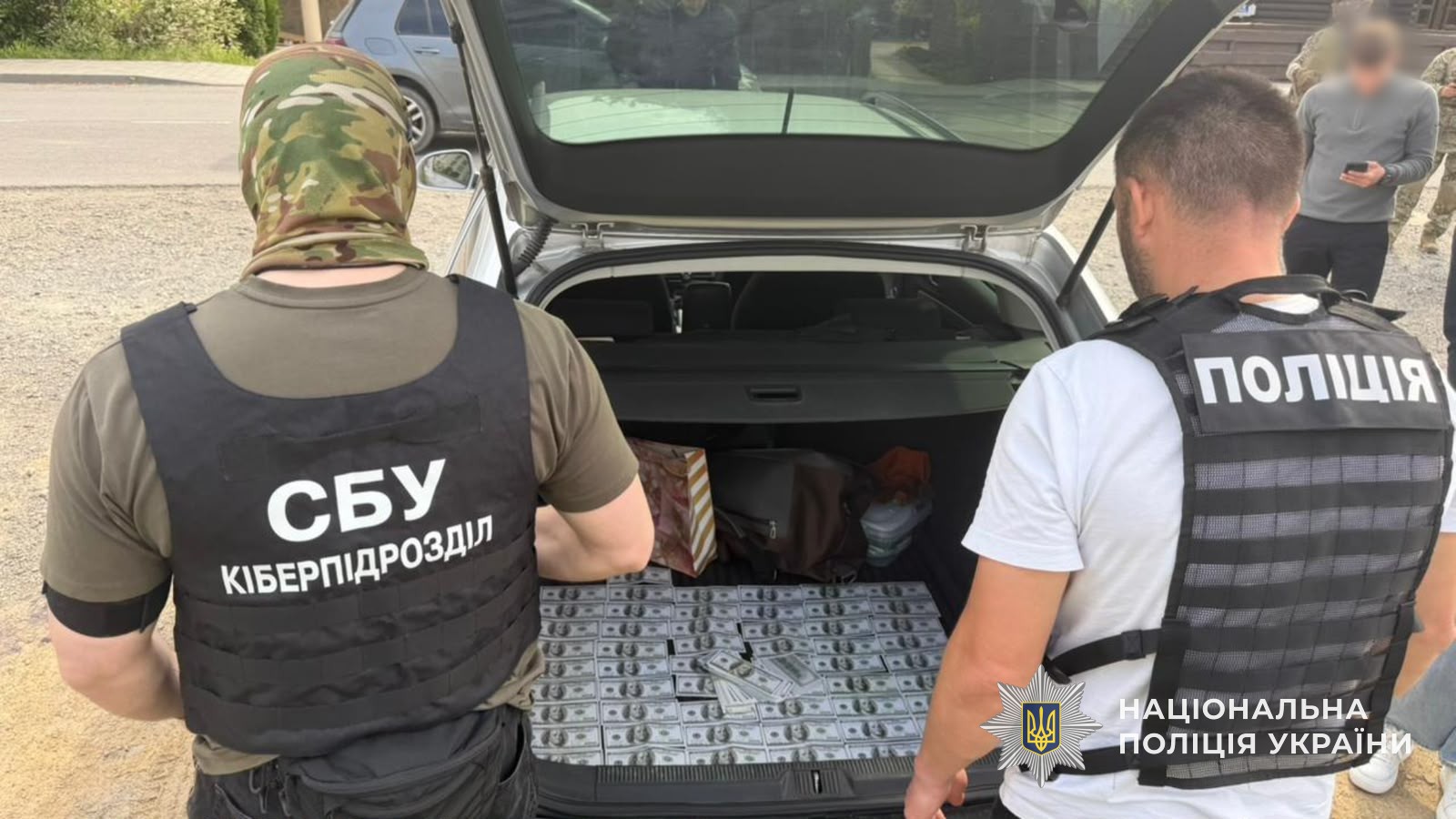 Затриманні підозрюваних